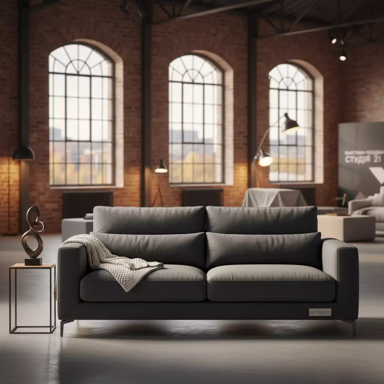 Аренда Диван Mayami в лофте «Студия 21» — ART SPACE