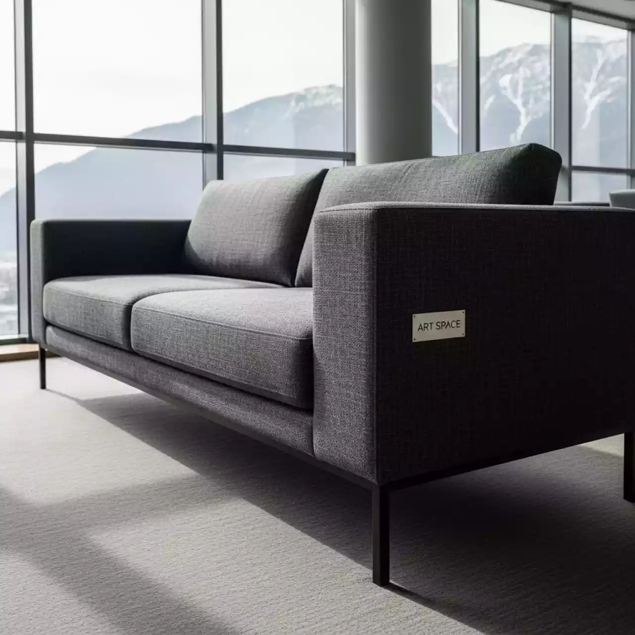 Аренда Диван miltin grey в Panorama by Mercure — ART SPACE