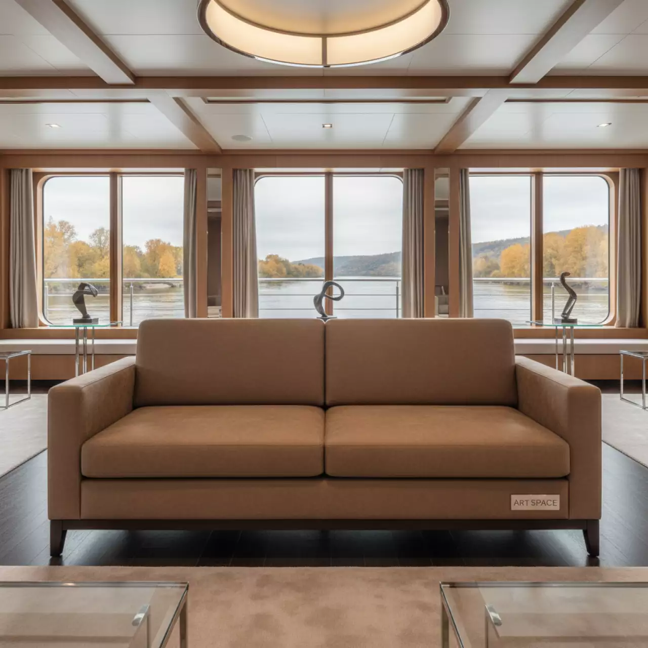 Аренда Диван Милтон цвет гавана на теплоходе «Дагомыс» — ART SPACE