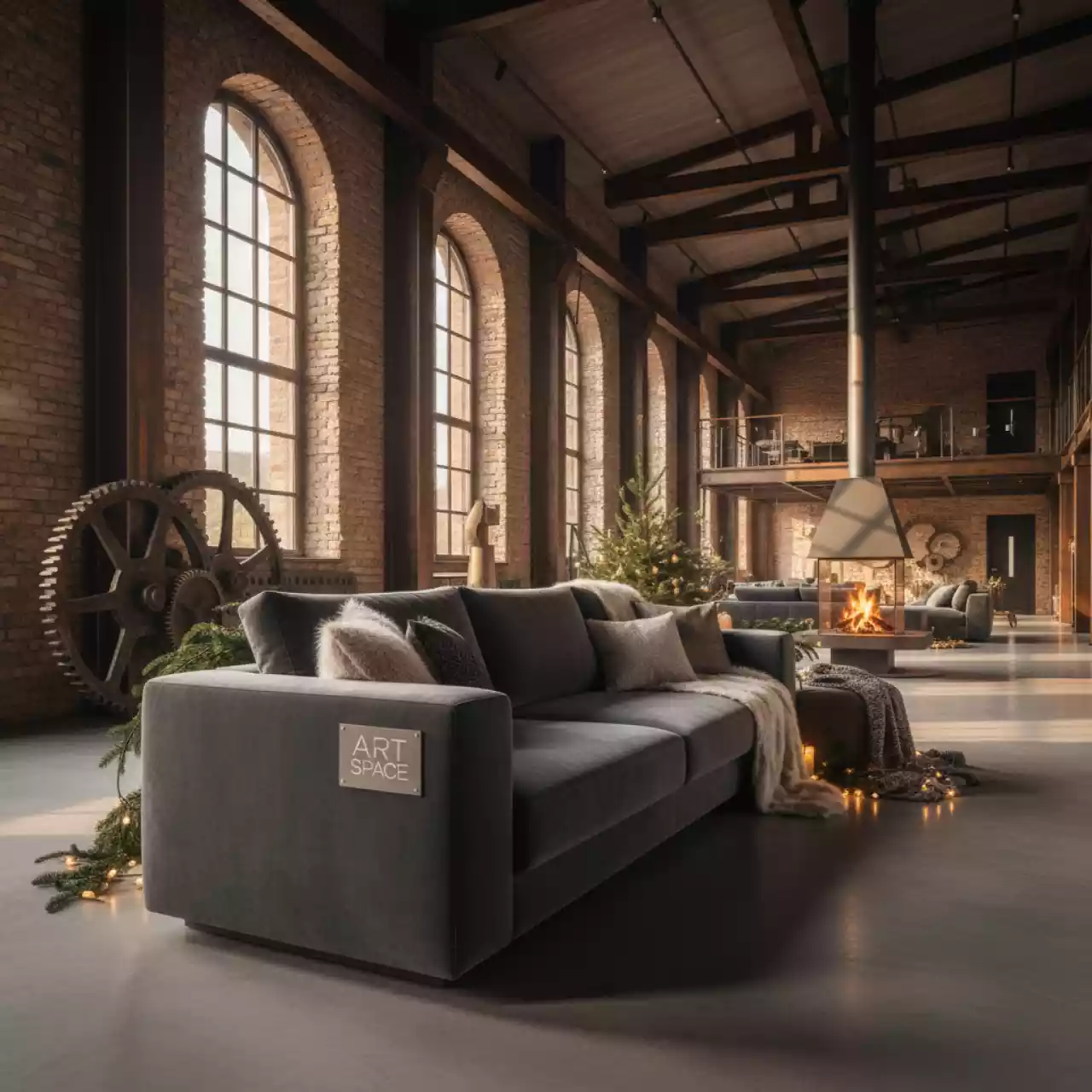 Аренда Диван Мистик 650 велюр в усадьбе Голицына — ART SPACE