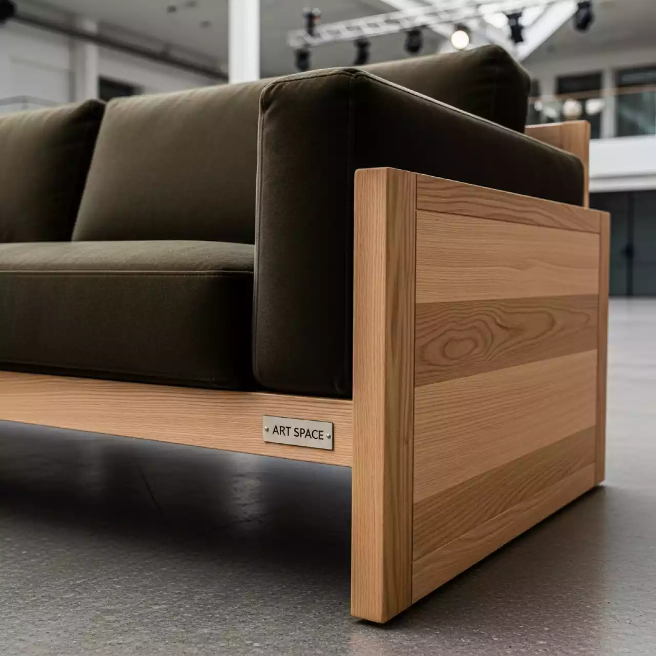 Аренда Диван Мистик ЛДСП Egger бук луговой велюр Furla 900 в Swissôtel Resort Sochi Kamelia — ART SPACE