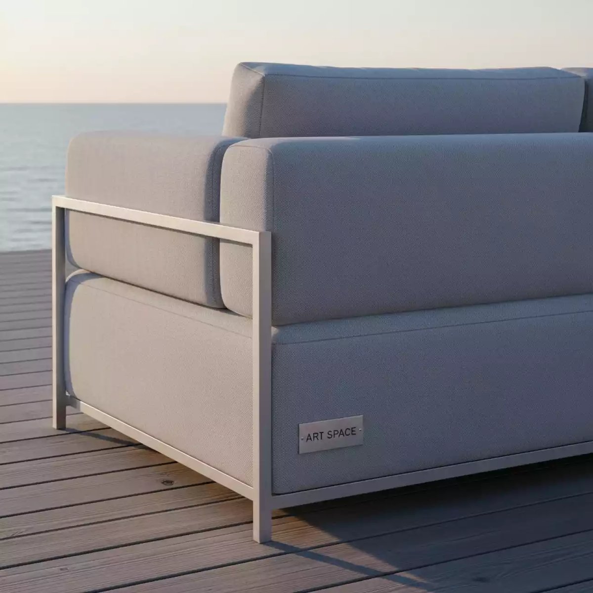 Аренда Диван Misty Collection на пляже «Маяк» — ART SPACE