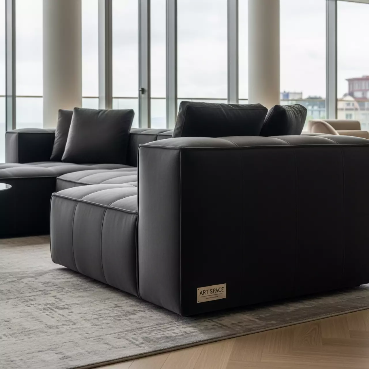 Аренда Диван модульный Melo велюр Velutto 27 в Pullman Sochi Centre — ART SPACE