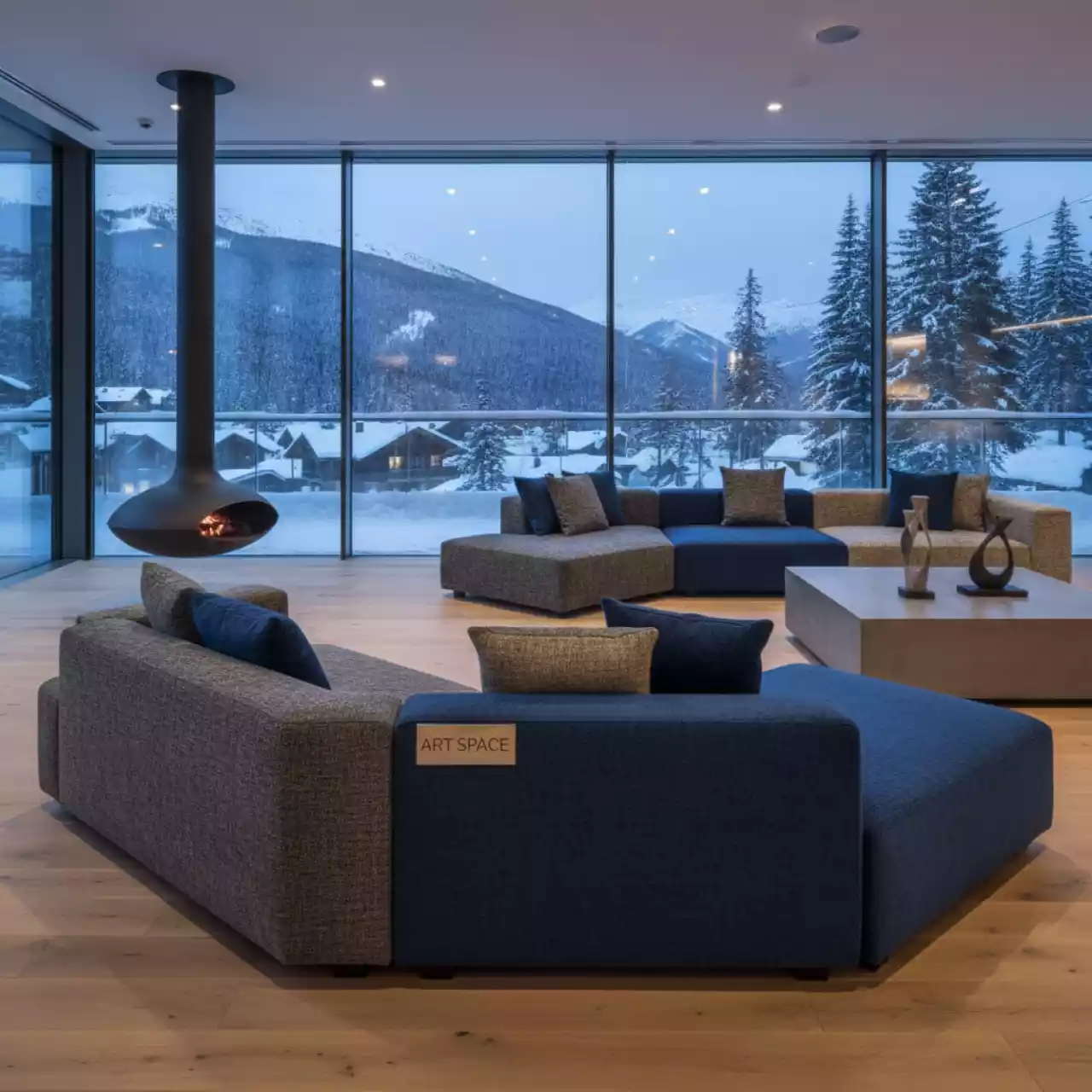 Аренда Диван модульный мягкий Modus в Rixos Krasnaya Polyana — ART SPACE