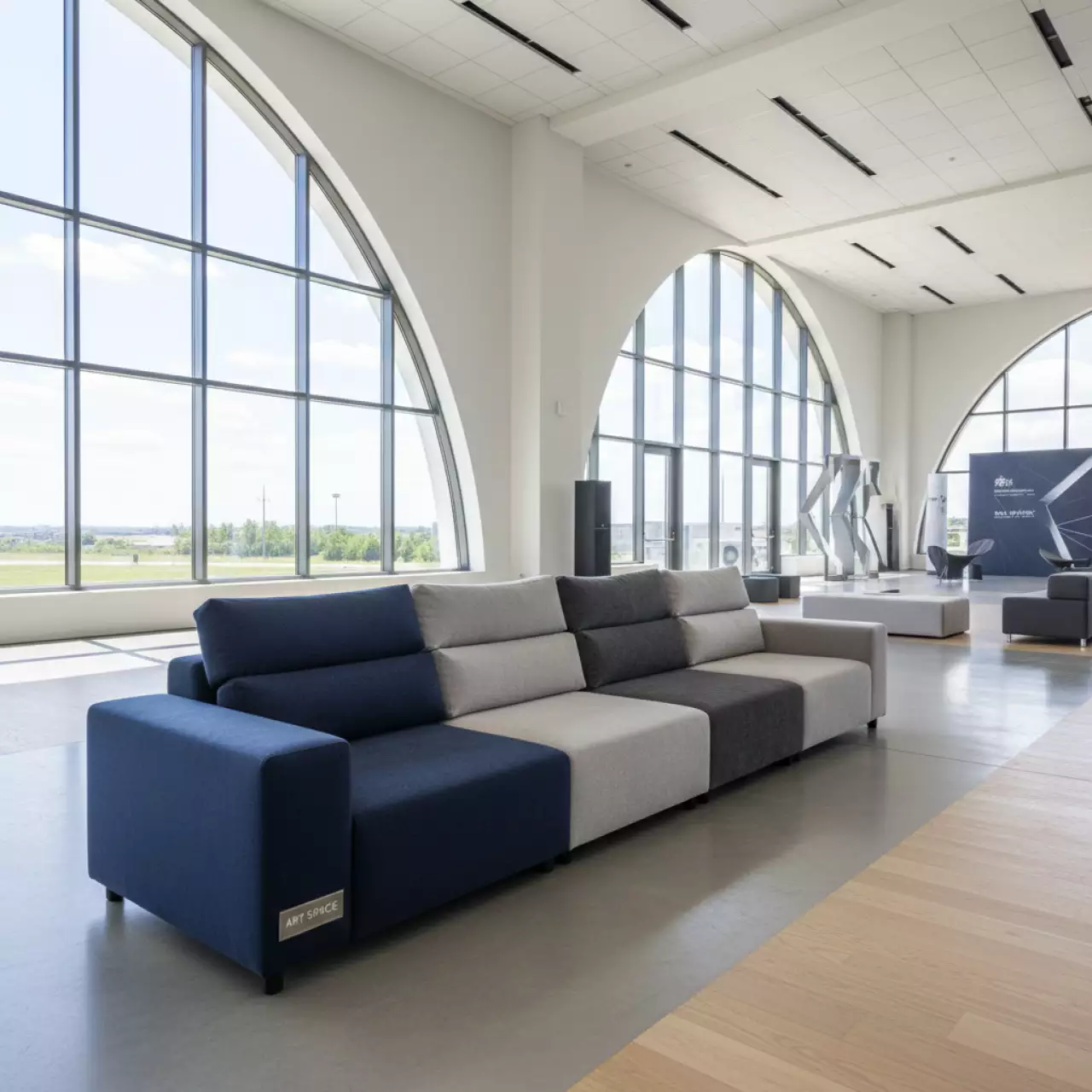 Аренда Диван модульный Пропус в ледовом дворце «Большой» — ART SPACE