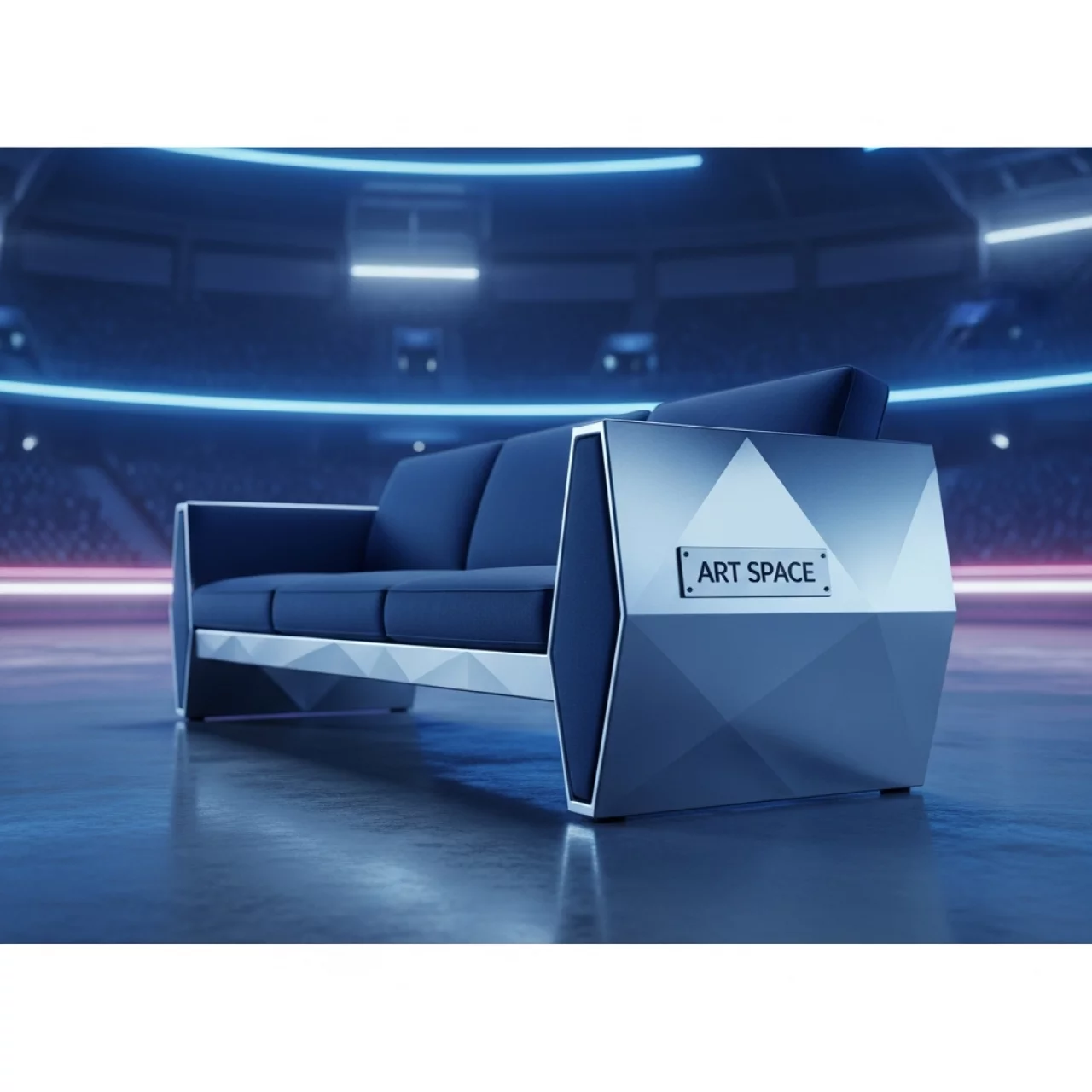 Аренда Диван мягкий Strike BE в Ледовом дворце «Айсберг» — ART SPACE