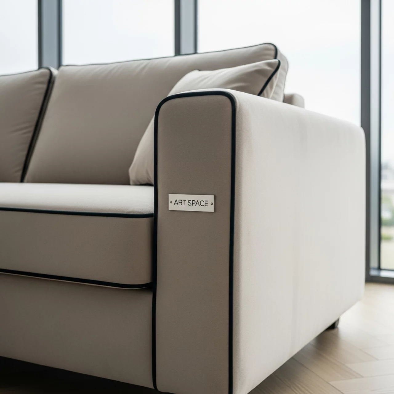 Аренда Диван Neo велюр Bella 38 кант велюр Velutto 72 в Mantera Supreme — ART SPACE