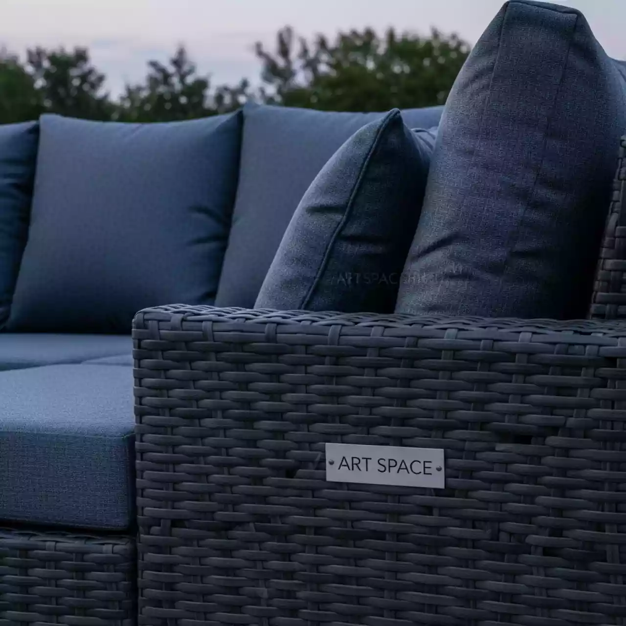 Аренда Диван пластиковый Корфу Макс Corfu love seat max в санатории «Черноморье» — ART SPACE