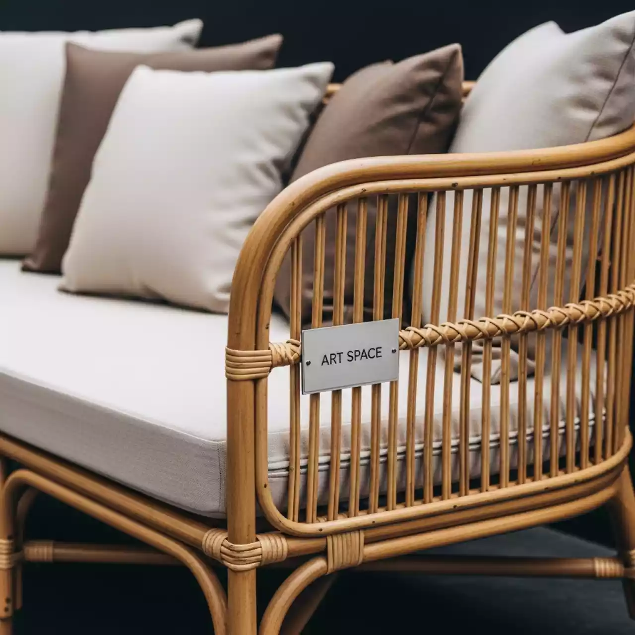 Аренда Диван плетеный с подушками Dream 2.0 в City Park Hotel Sochi — ART SPACE