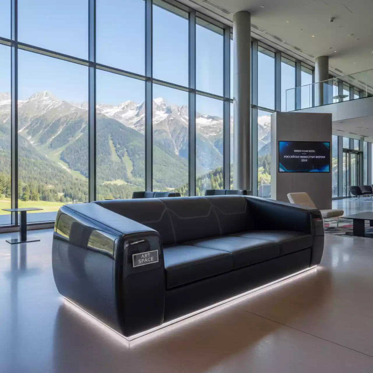 Аренда Диван Porsche в Green Flow Hotel — ART SPACE