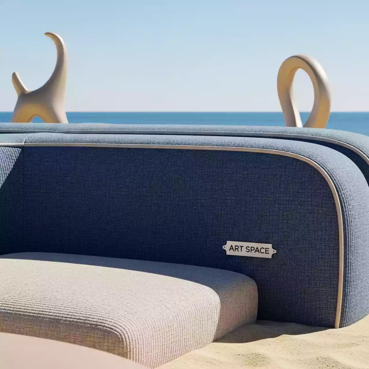 Аренда Диван садовый Keter Corfu II Love Seat brown на пляже «Ривьера» — ART SPACE