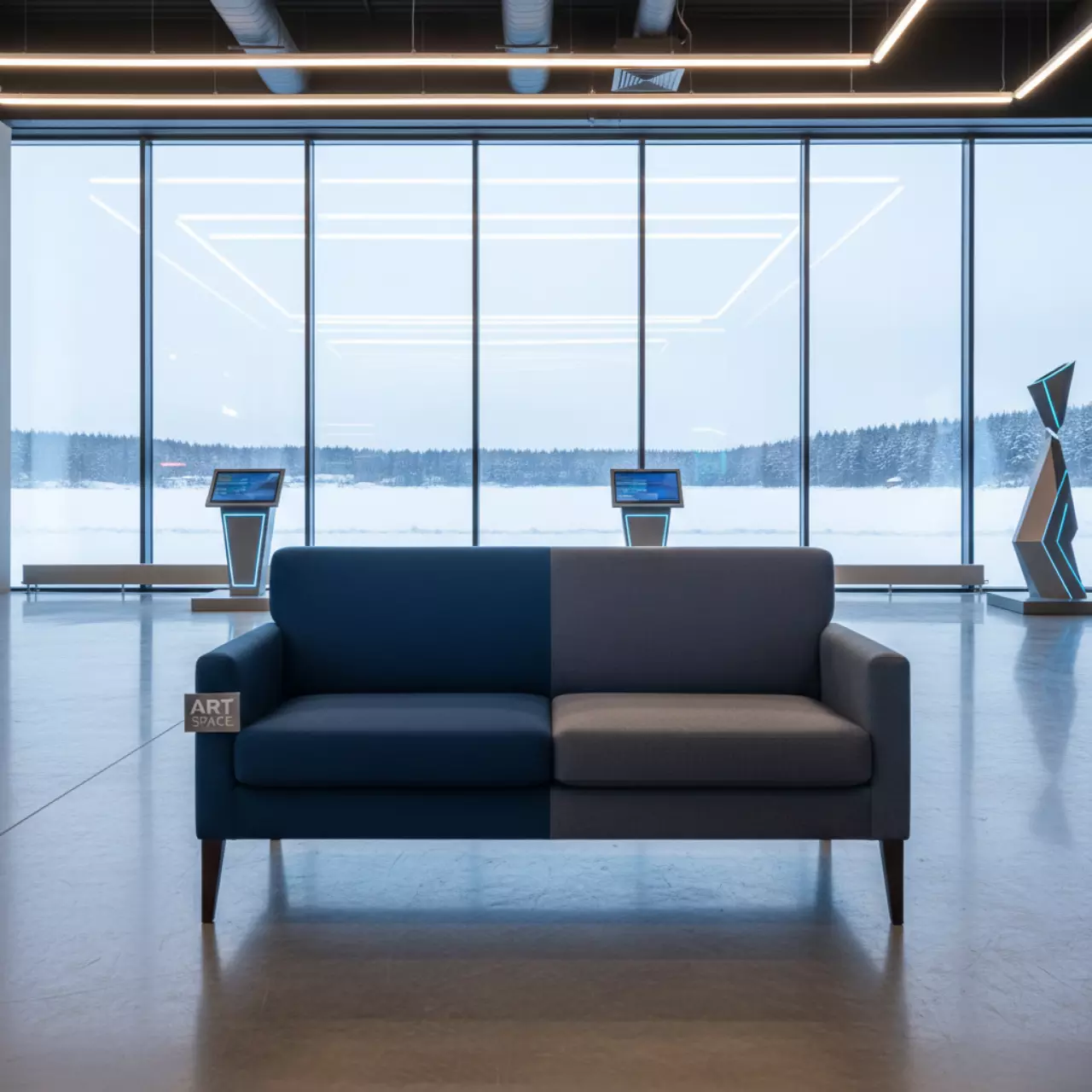 Аренда Диван Seattle I в Керлинговом центре «Ледяной куб» — ART SPACE