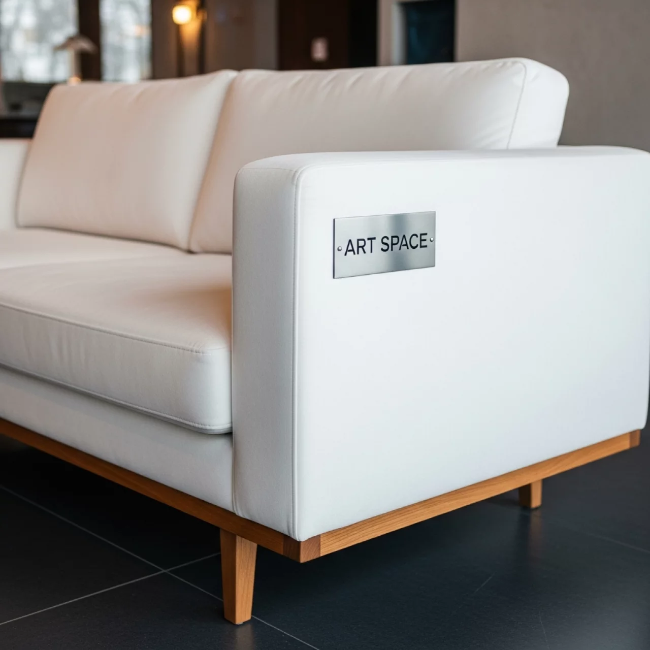 Аренда Диван Серем велюр белый в ресторане «Высота 5642» — ART SPACE