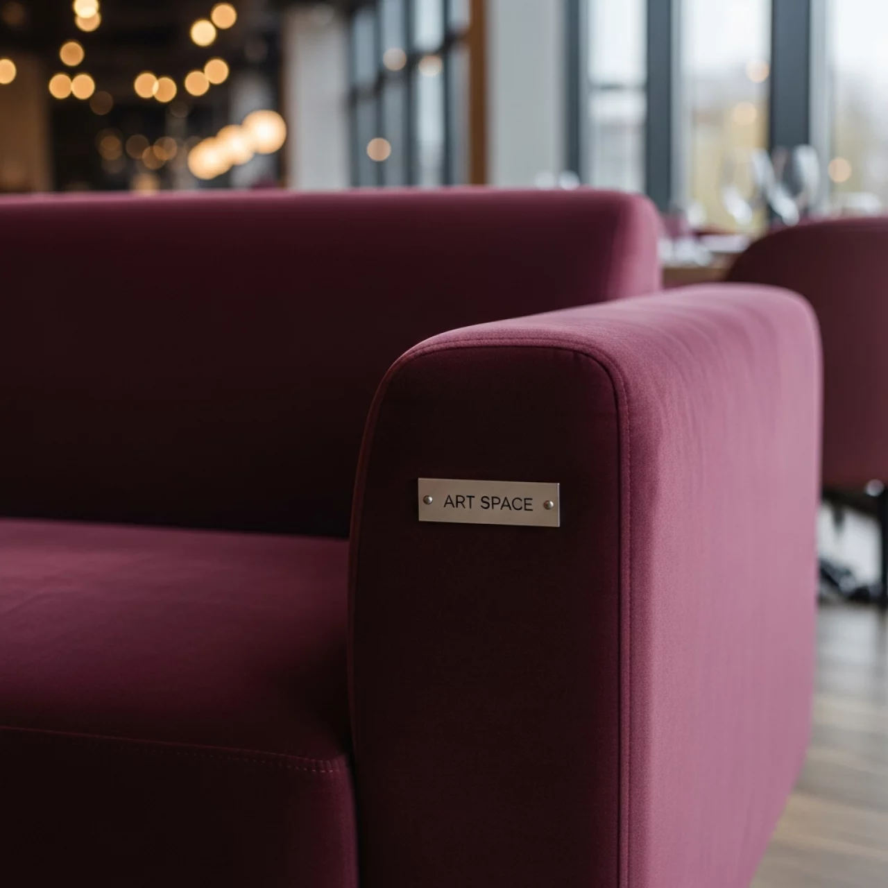 Аренда Диван Sigma 1500 велюр в ресторане «Высота 5642» — ART SPACE