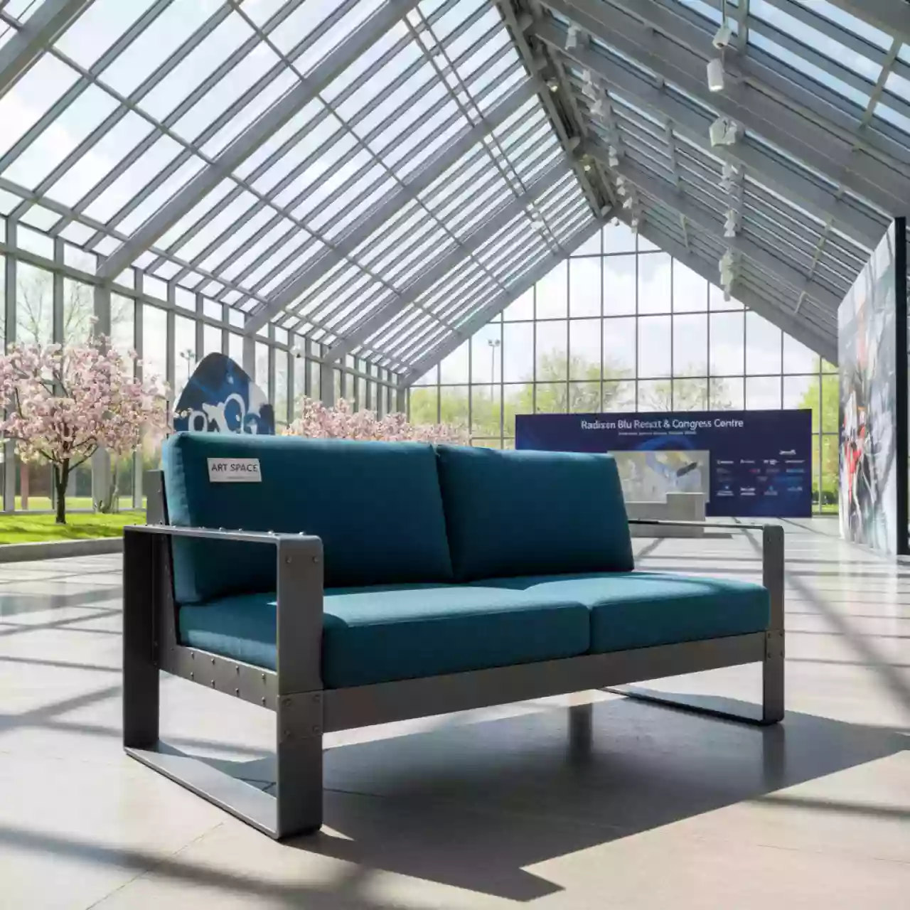 Аренда Диван Сократ 2 местный в Radisson Blu Resort & Congress Centre — ART SPACE