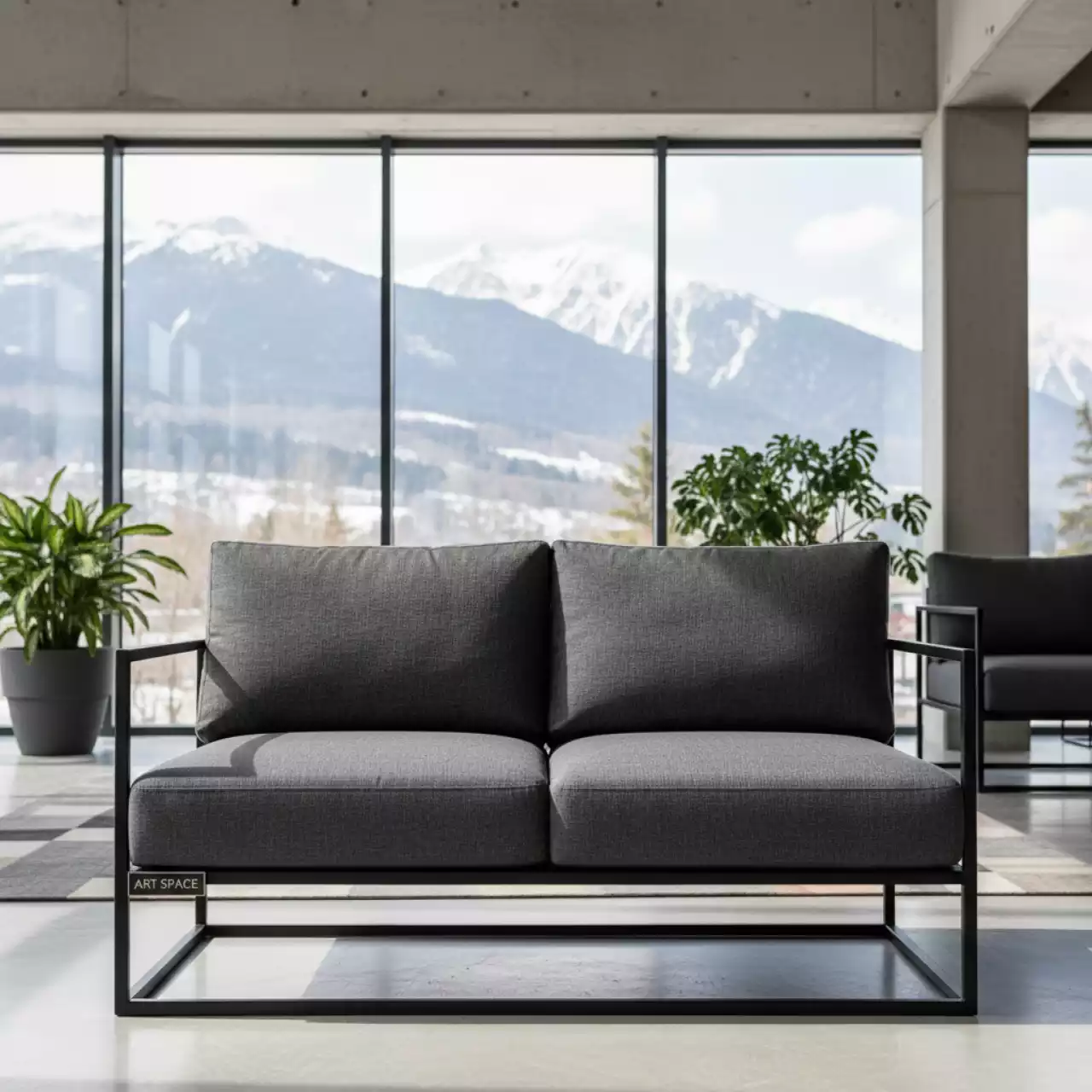 Аренда Диван Сократ двухместный в Sochi Marriott Krasnaya Polyana — ART SPACE