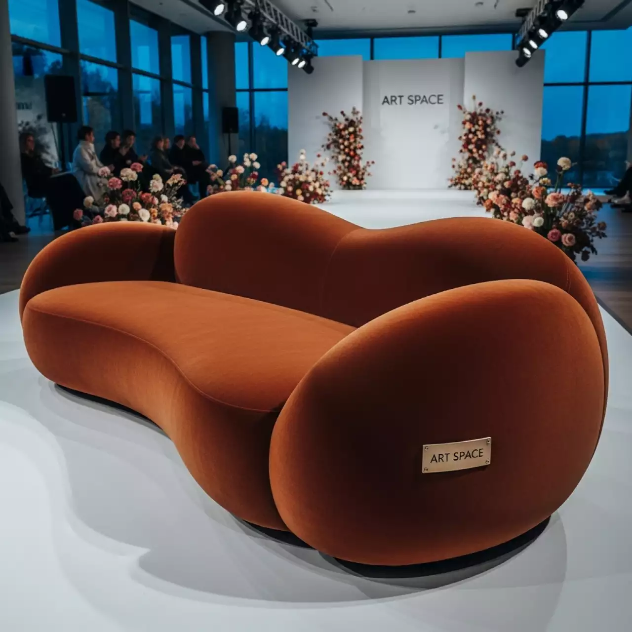 Аренда Диван Стоун в комплексе Sea Galaxy — ART SPACE