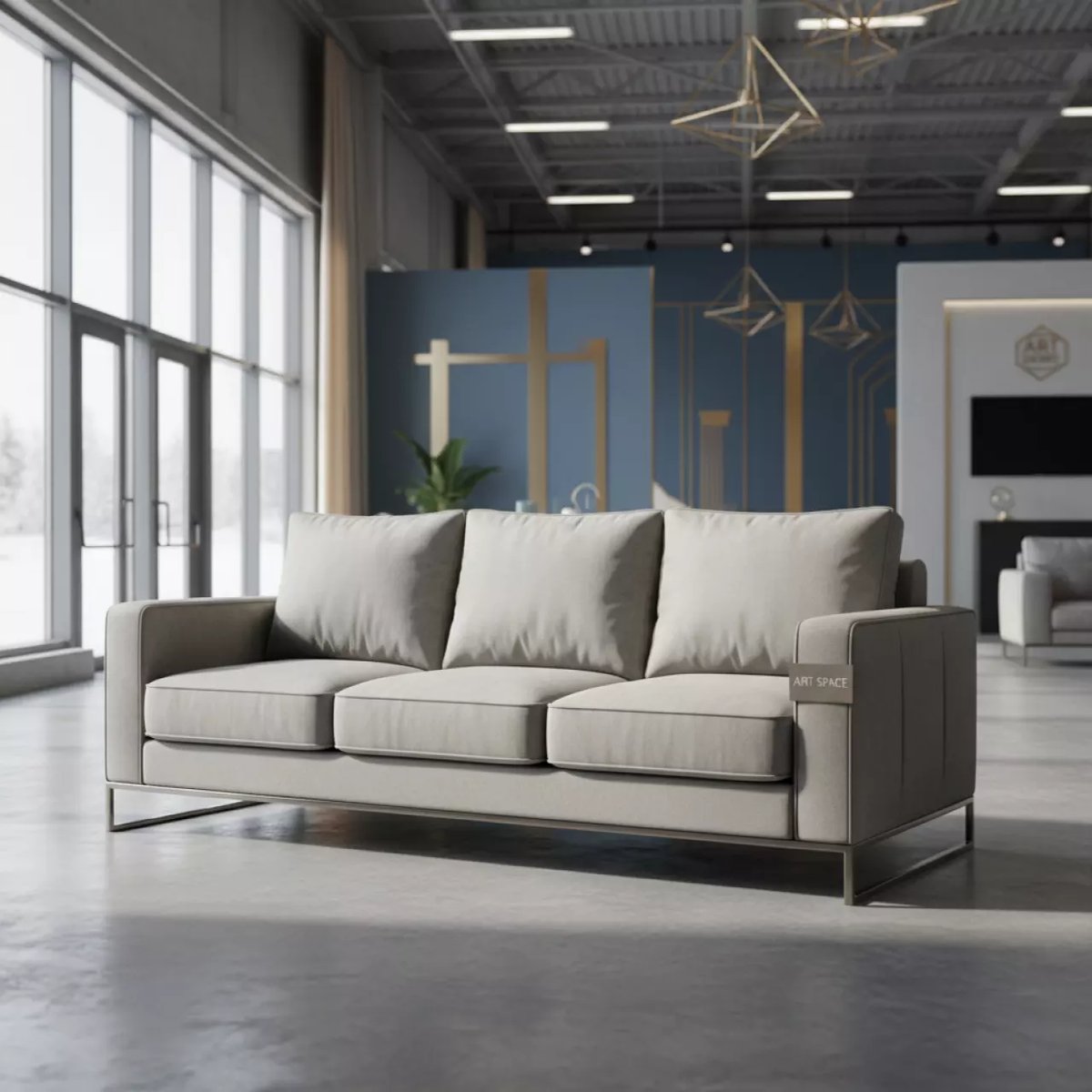 Аренда Диван трехместный Royal Family LANA LUX в Керлинговом центре «Ледяной куб» — ART SPACE