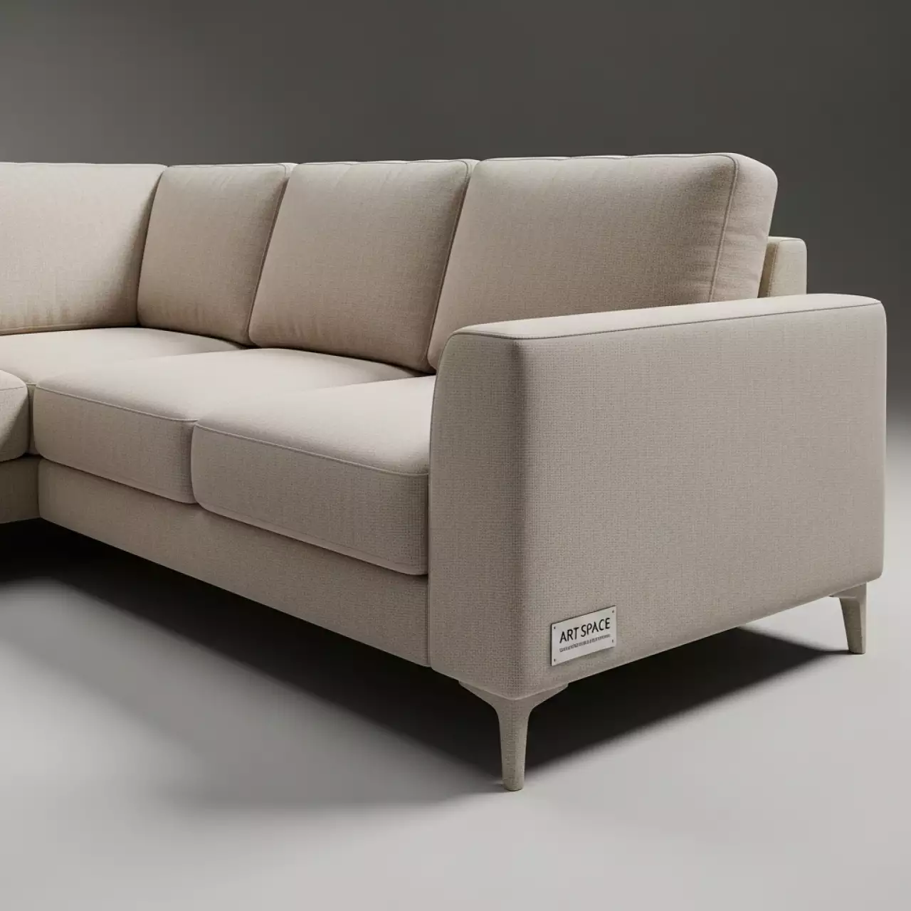 Аренда Диван угловой Bronx Modern бежевый в Сириус Арене — ART SPACE