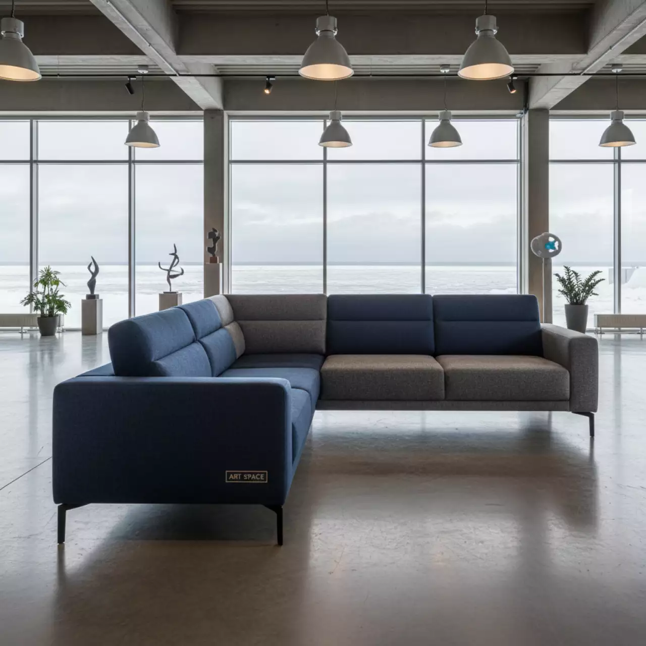 Аренда Диван угловой Лаунж правый в конгресс-холле отеля Жемчужина — ART SPACE