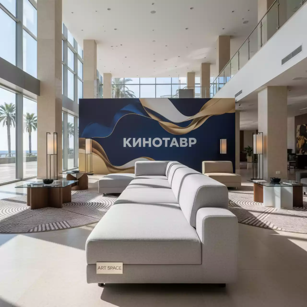 Аренда Диван угловой в Cosmos Sochi Hotel — ART SPACE