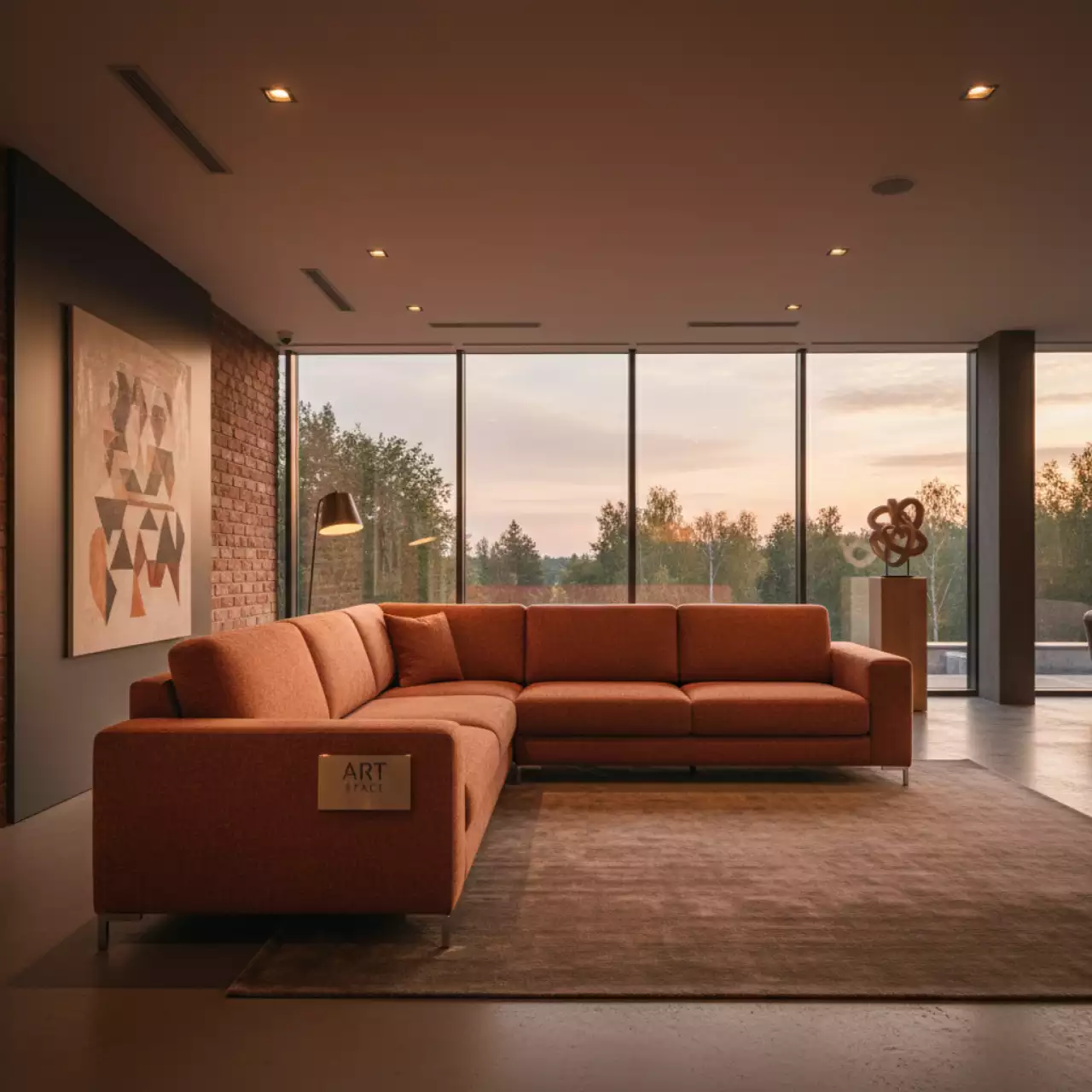 Аренда Диван угловой Висбю в санатории «Черноморье» — ART SPACE