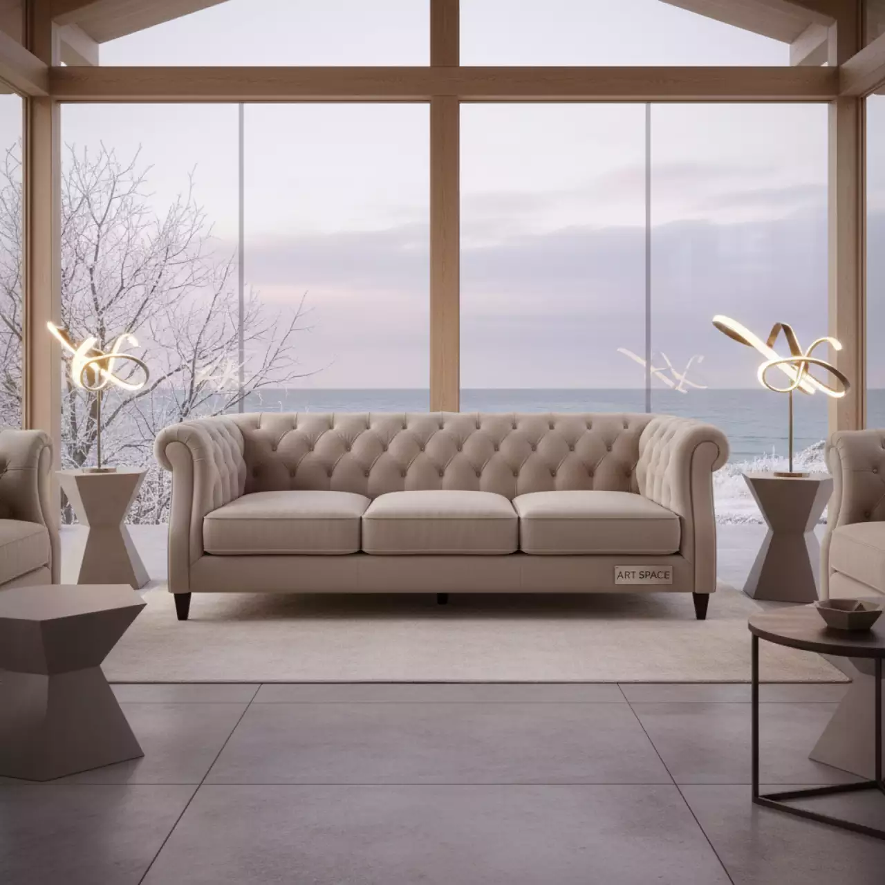 Аренда Диван York Classic на пляжных клубах Хосты — ART SPACE