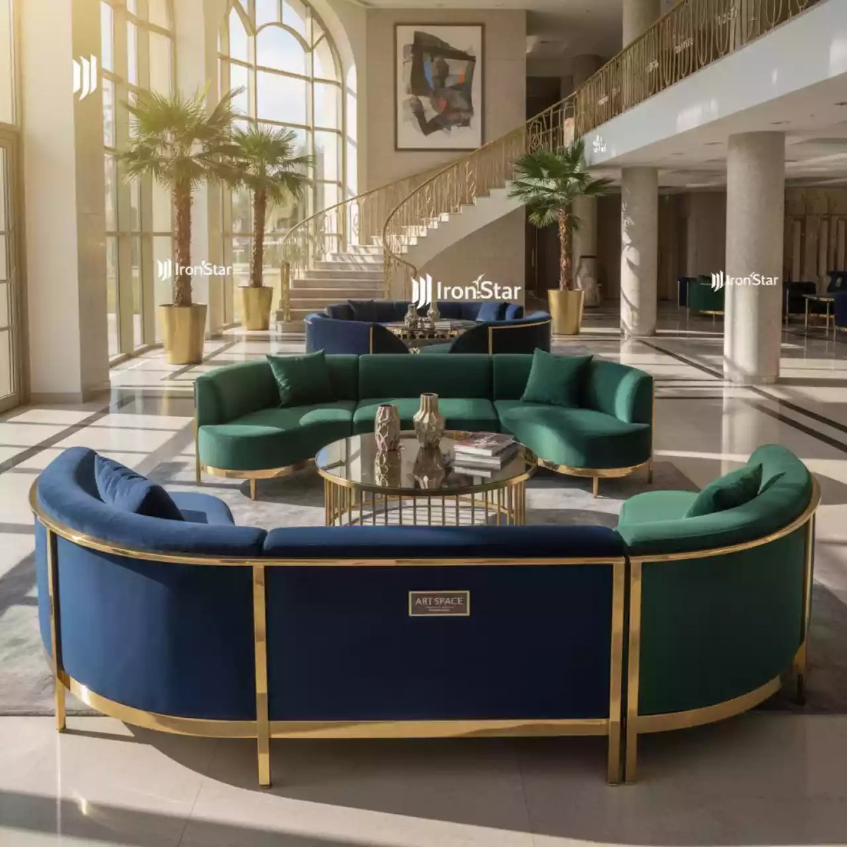 Аренда Диваны модульные для конференции в отеле «Звездный» — ART SPACE