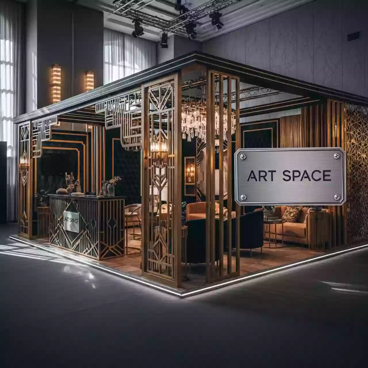 Аренда Дизайн выставочных стендов в Маринс Парк Отеле — ART SPACE