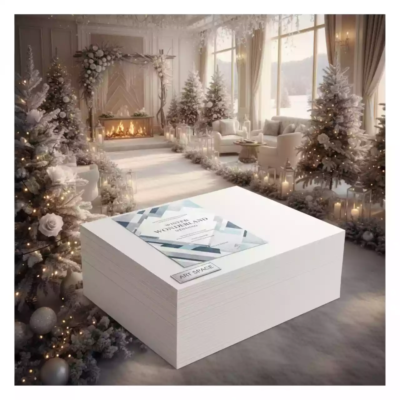 Аренда Дизайнерская бумага белая HPG VIVID 270 г м² 100 листов в Bridge Resort — ART SPACE