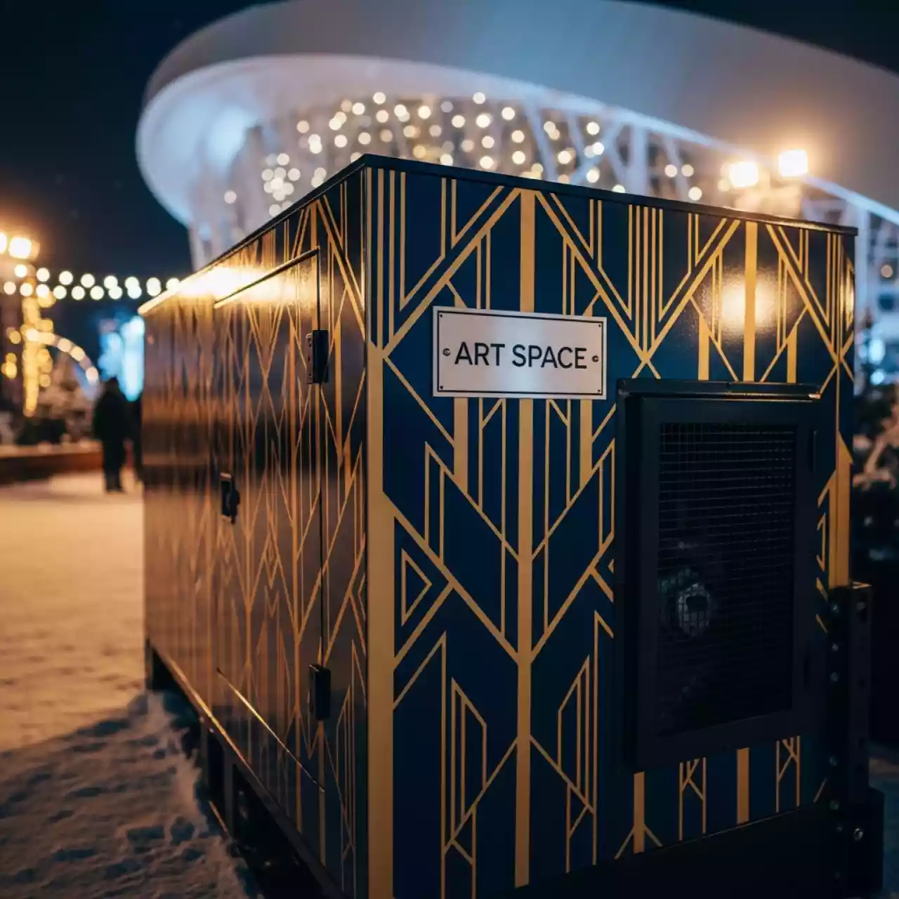 Аренда Дизельный генератор 216 кВт DCA 300 в Delta Sirius — ART SPACE