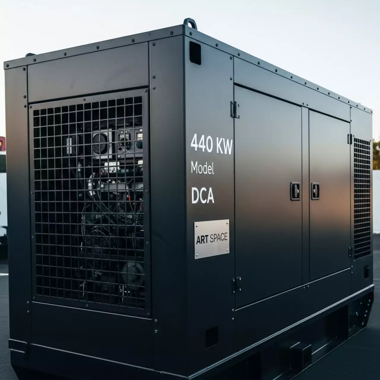 Аренда Дизельный генератор 440 кВт DCA на пляжных клубах Хосты — ART SPACE
