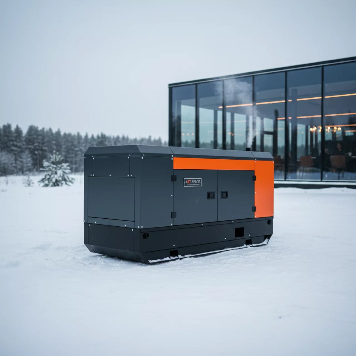 Аренда Дизельный генератор 50 кВт в ресторане «Магеллан» — ART SPACE