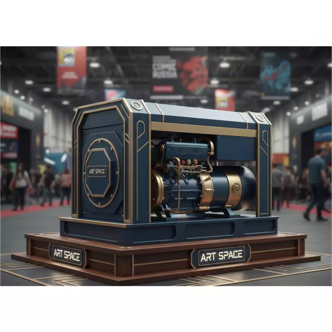 Аренда Дизельный генератор 5 кВт в Green Flow Hotel — ART SPACE