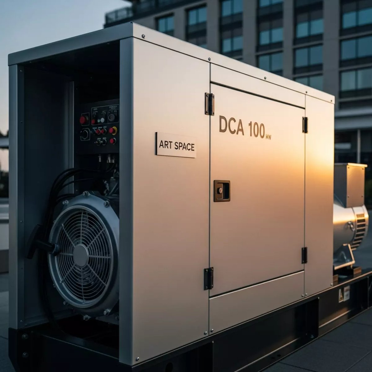 Аренда Дизельный генератор 64 кВт DCA 100 в отеле Hyatt Regency Sochi — ART SPACE