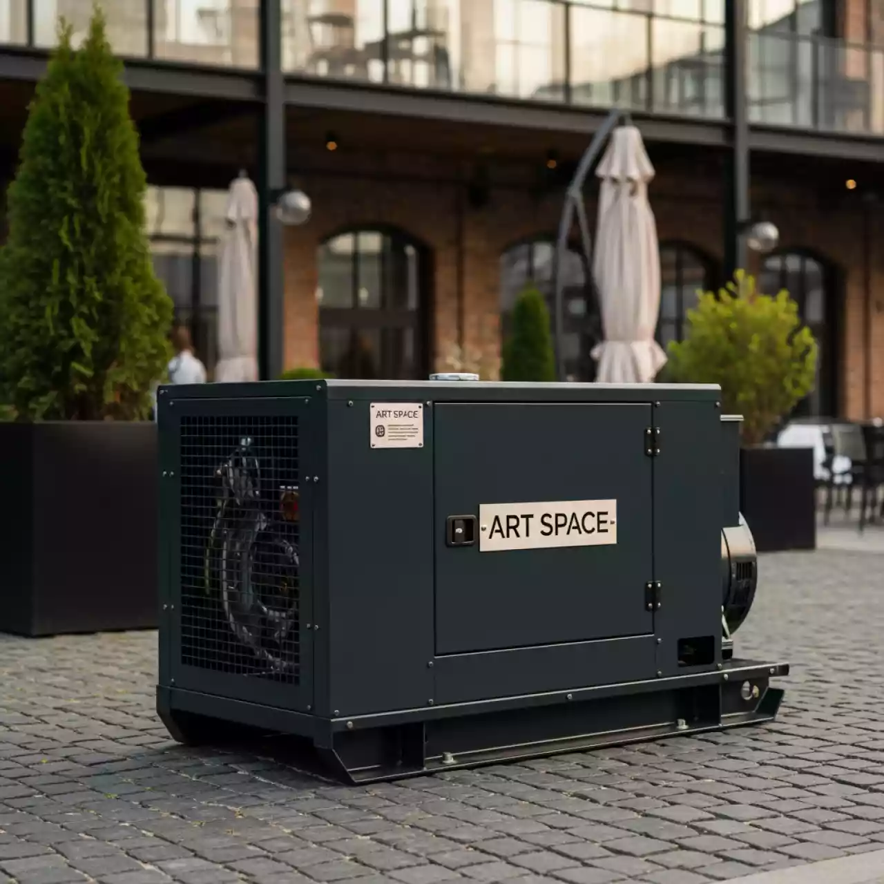 Аренда Дизельный генератор Denyo DCA 45 41 кВА 33 кВт в ресторане «Высота 5642» — ART SPACE