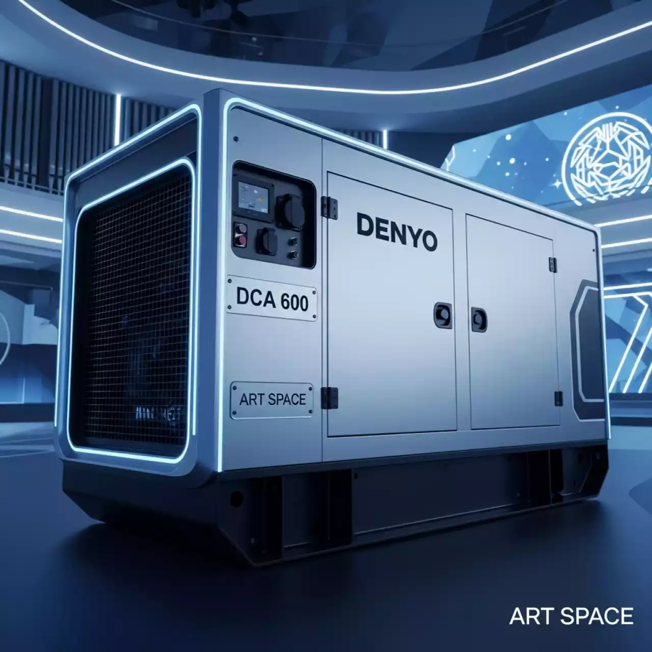 Аренда Дизельный генератор Denyo DCA 600 605 кВА в Зале органной и камерной музыки — ART SPACE