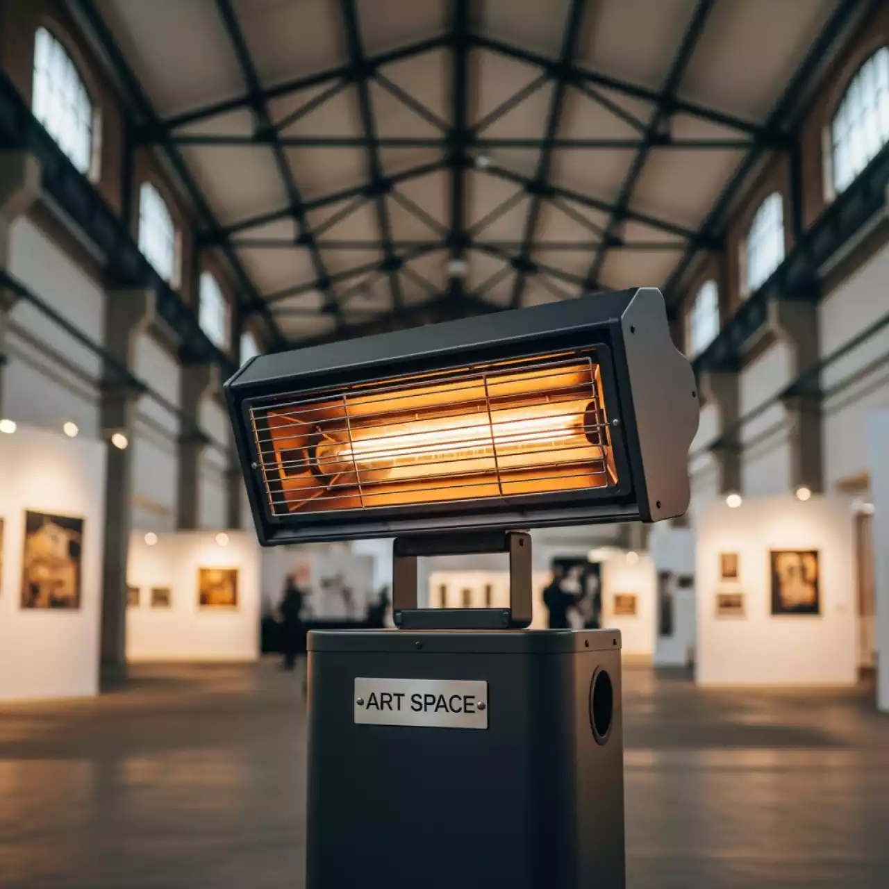 Аренда Дизельный инфракрасный обогреватель в зале «Чайка» (Морпорт) — ART SPACE