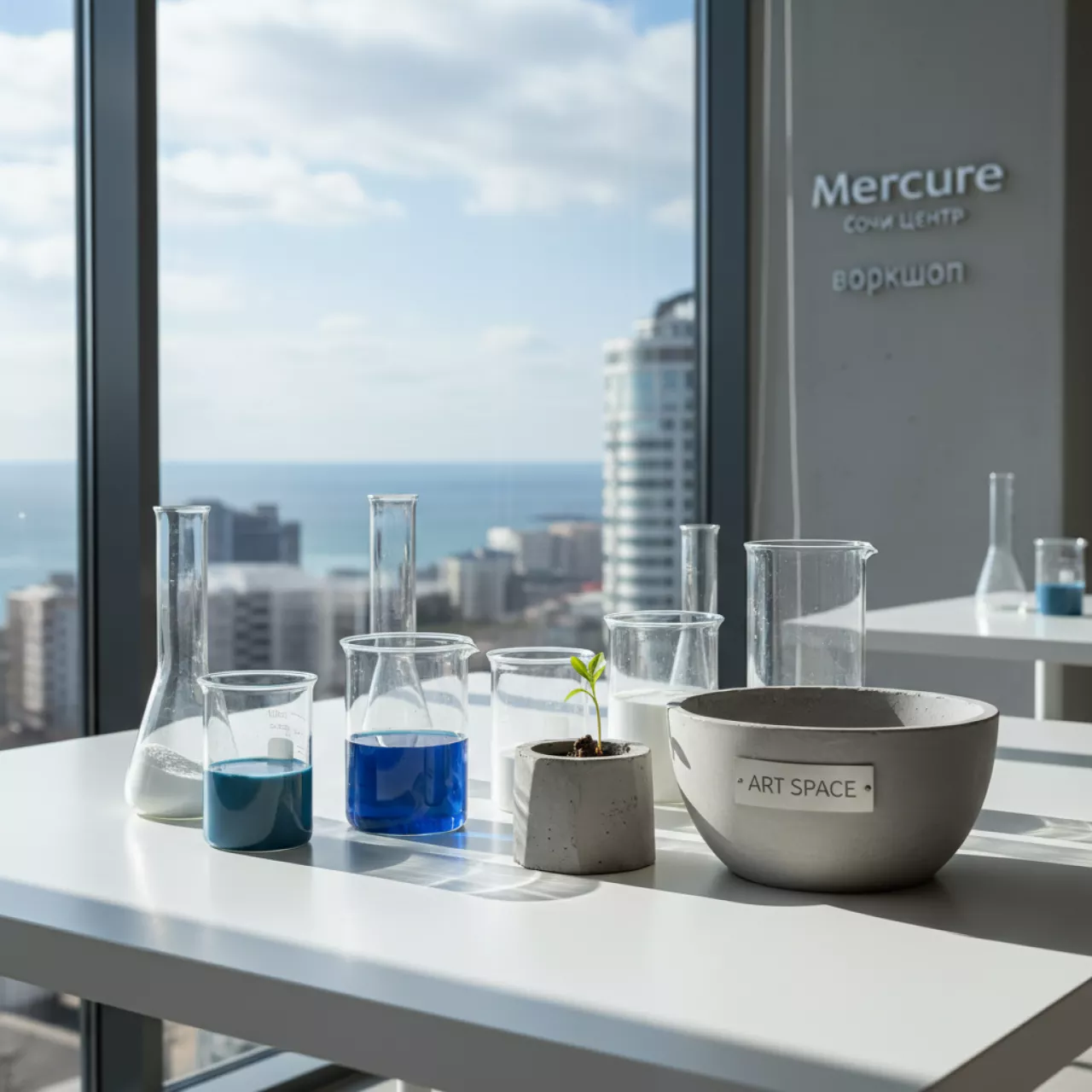 Аренда Добавки для кладочных и штукатурных растворов в Mercure Сочи Центр — ART SPACE