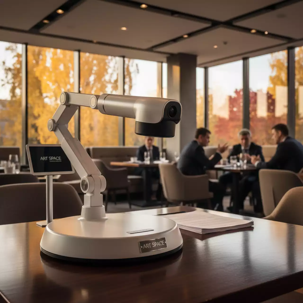 Аренда Документ камера AVerVision M15W WiFi в ресторане «Плакучая Ива» — ART SPACE