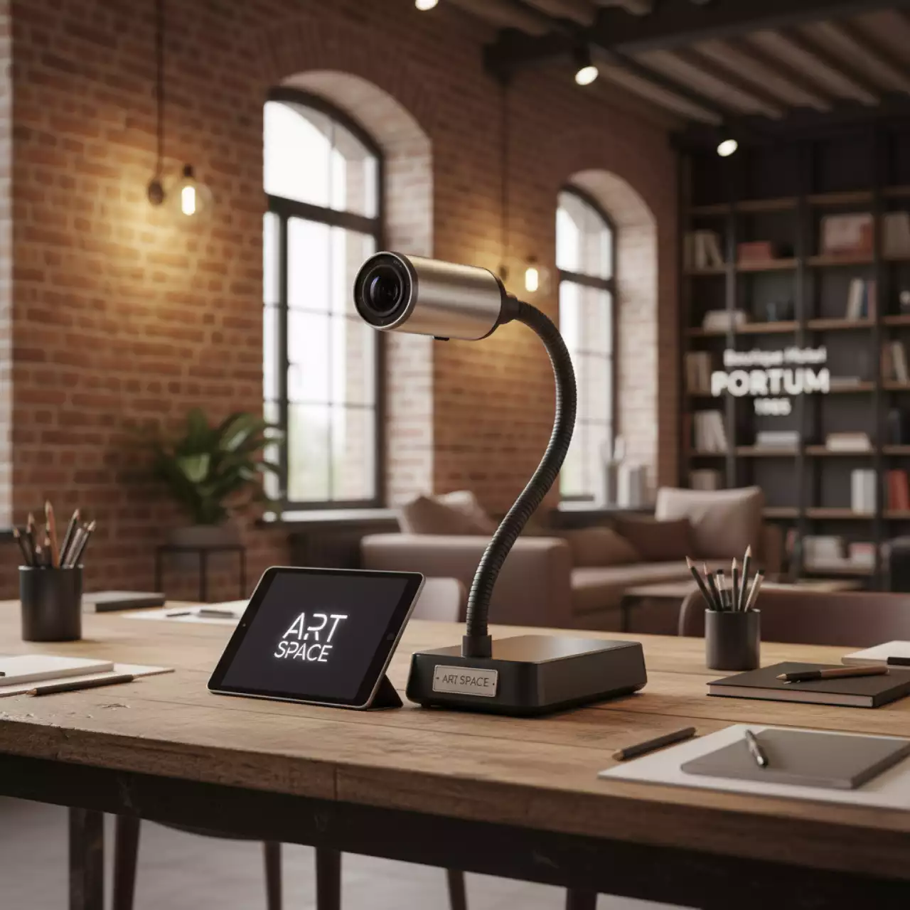 Аренда Документ камера IQBoard IQView E3511 в Boutique Hotel PORTUM 1905 — ART SPACE