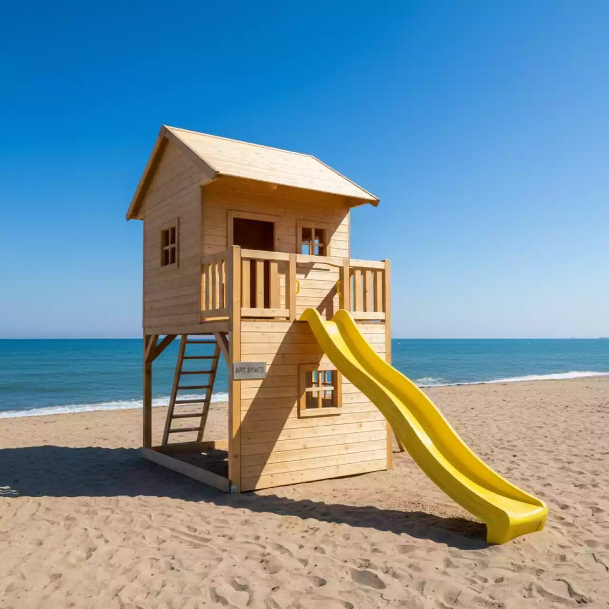 Аренда Домик детский IgraGrad Коттедж 2 на пляже «Мандарин» — ART SPACE