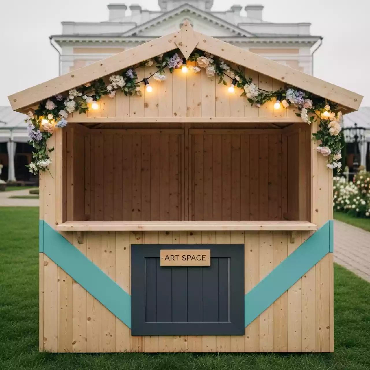 Аренда Домик киоск ярмарочный в усадьбе Голицына — ART SPACE