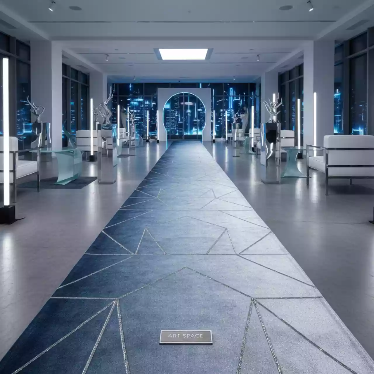 Аренда Дорожка хлопковая с декором в Sport Inn Hotel & Wellness — ART SPACE