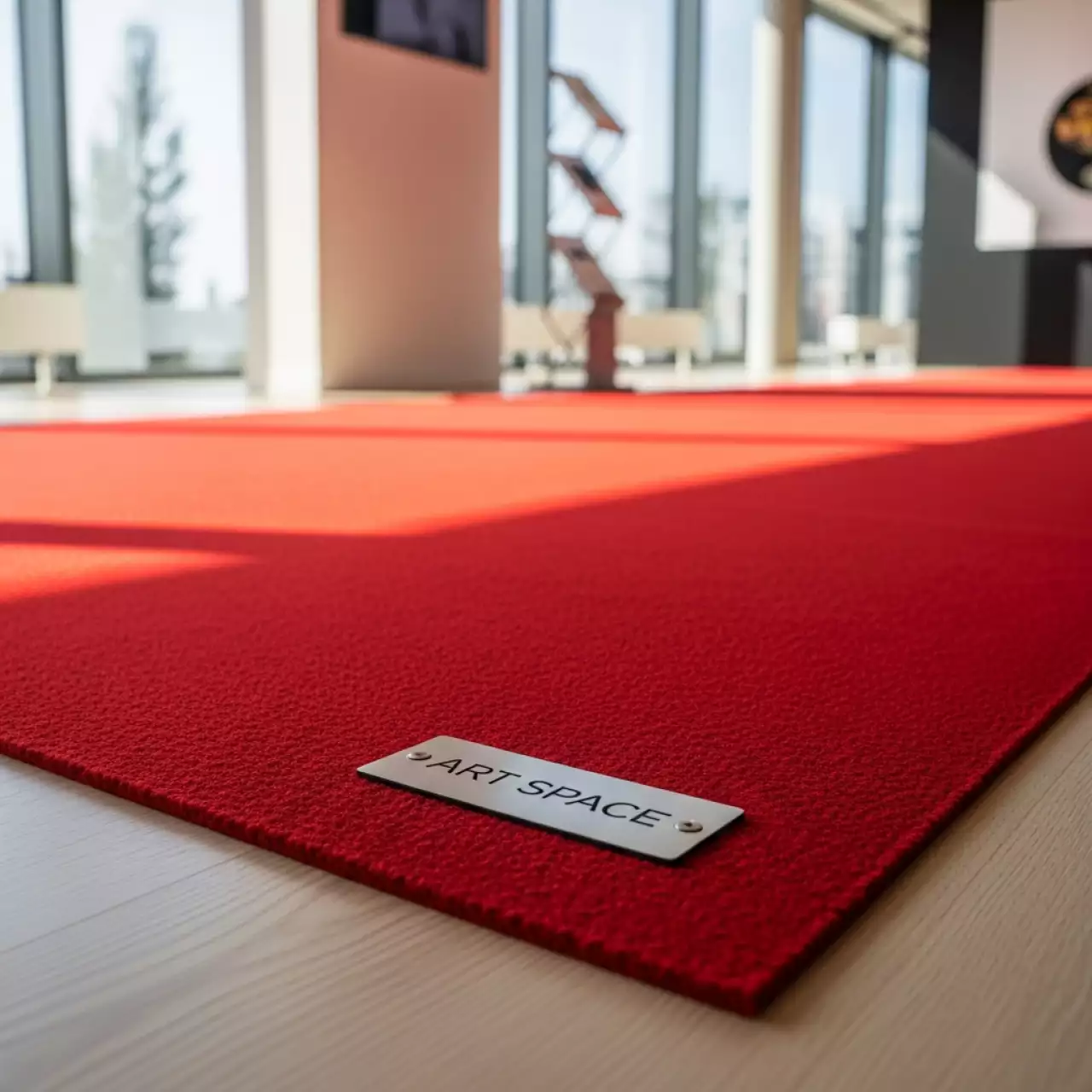Аренда Дорожка красная ковролин для стенда в ресторане «Высота 5642» — ART SPACE