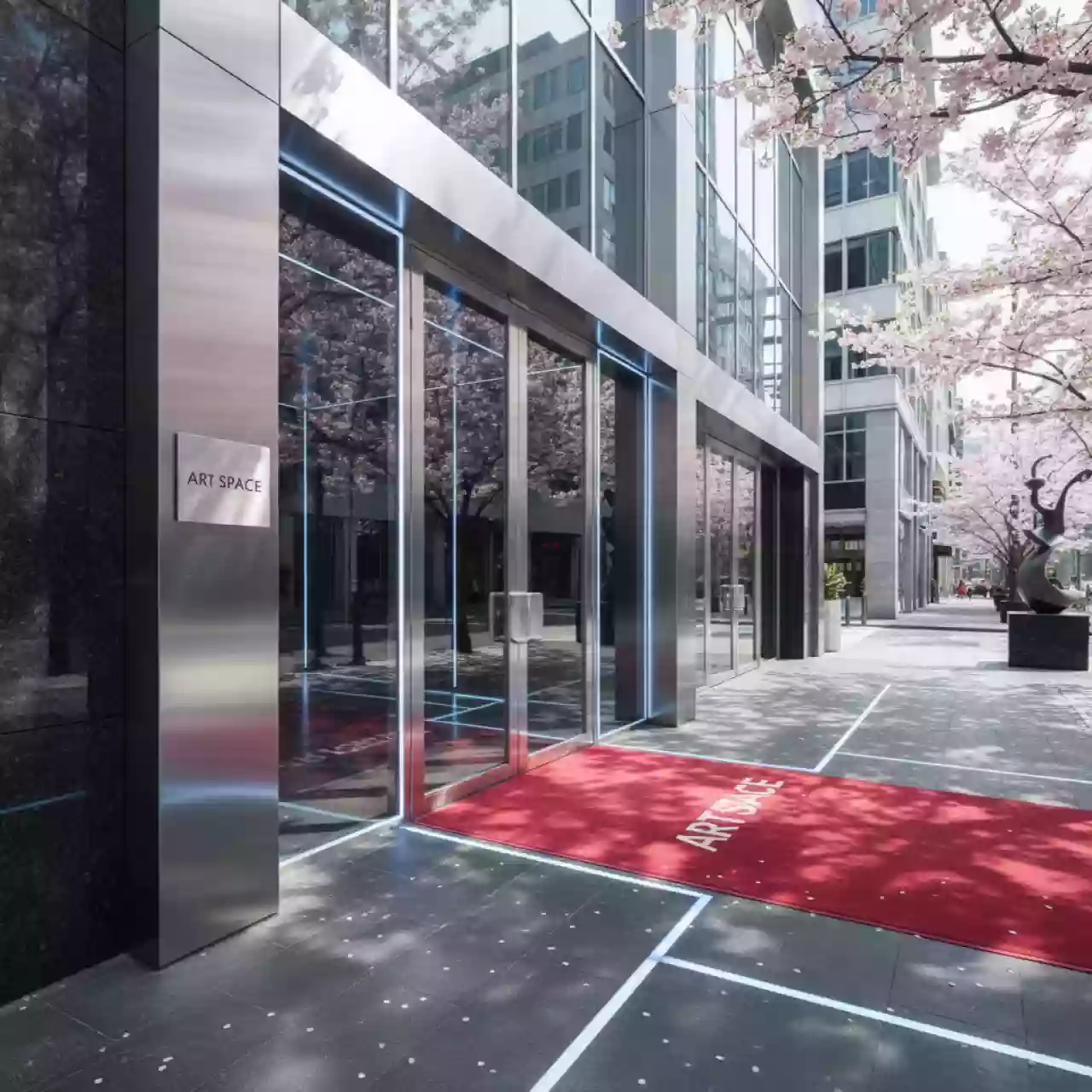 Аренда Дорожка красная ковролин для входной группы в ресторане «Sanremo» — ART SPACE