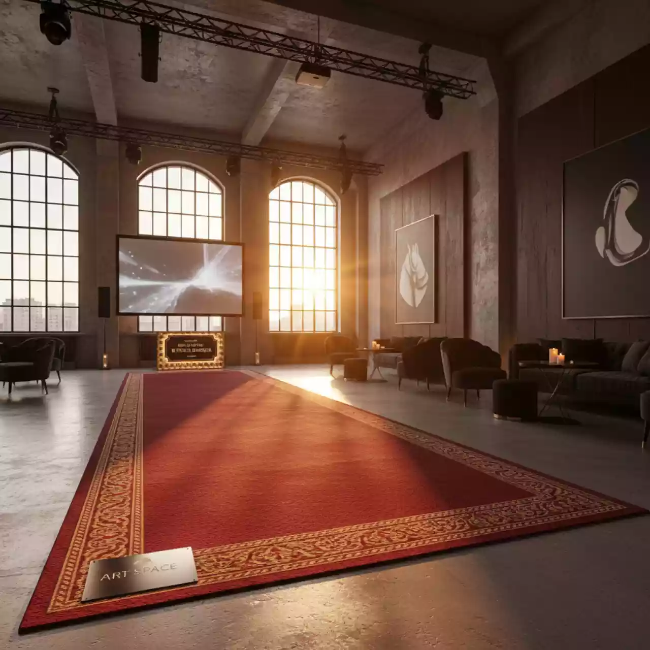 Аренда Дорожка красная "Кремлёвская" 5 м в Stella di Mosca — ART SPACE