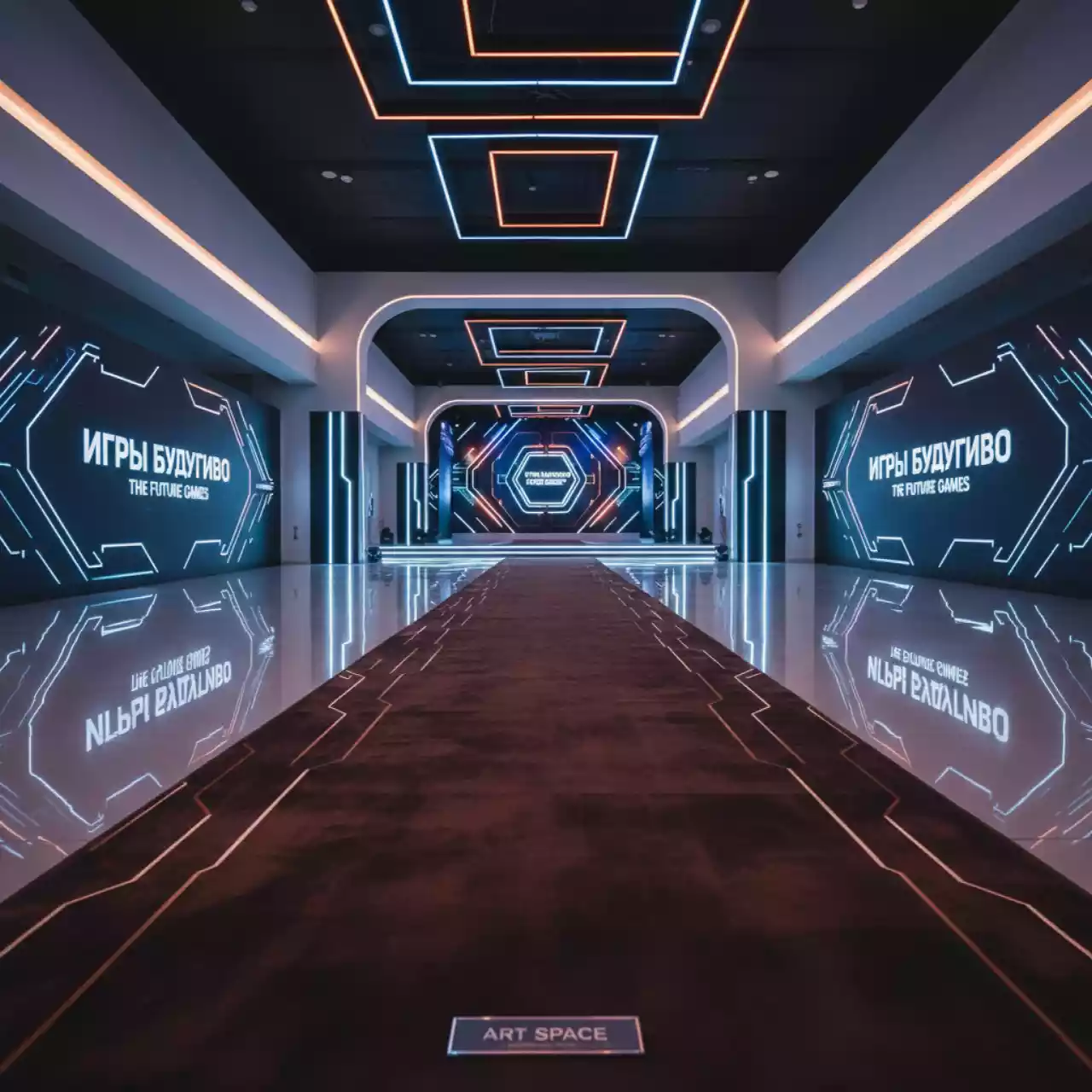 Аренда Дорожка раннер Габардин шоколадная в Radisson Blu Resort & Congress Centre — ART SPACE