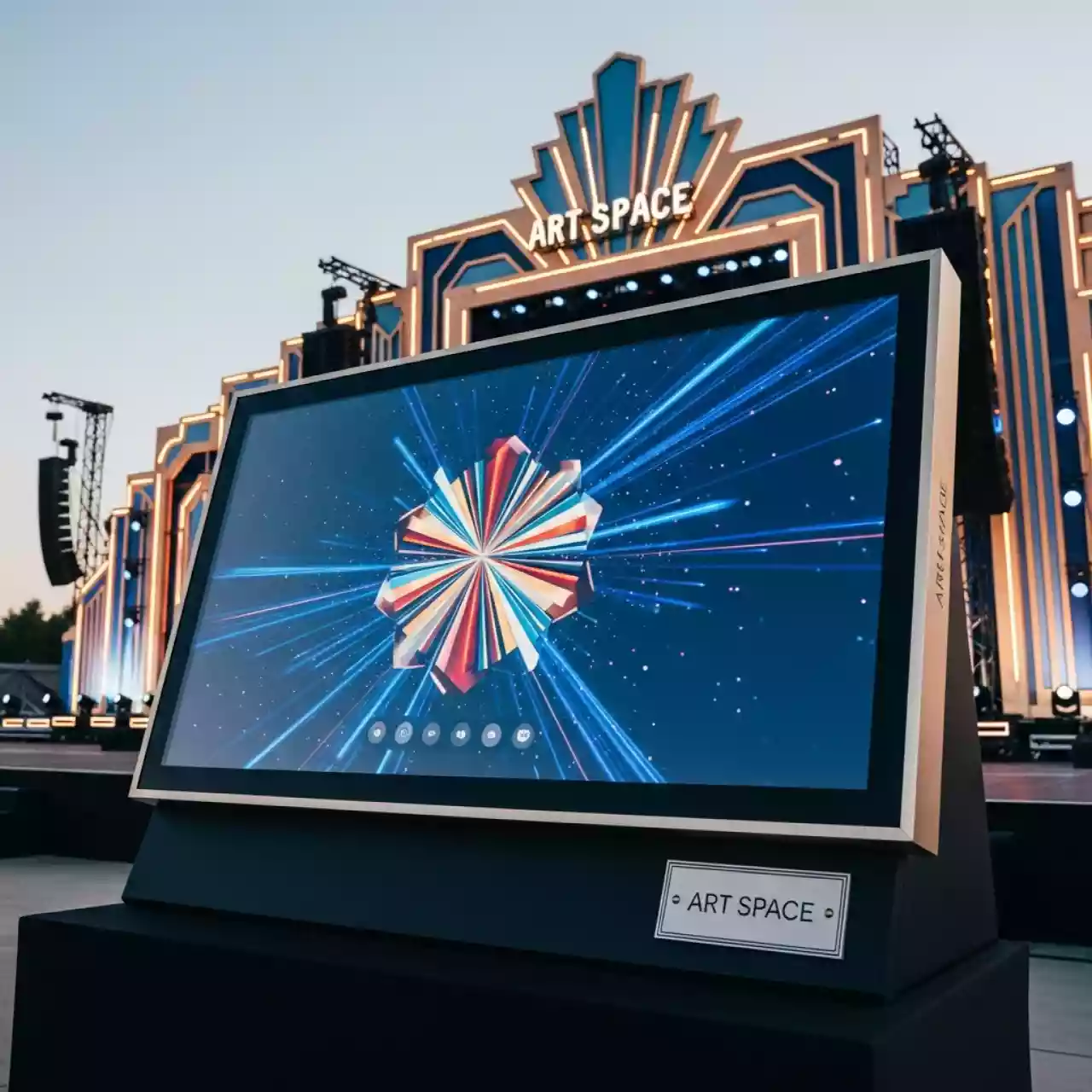 Аренда Доска интерактивная 107 дюймов 16 10 10 касаний в VK Stadium Sirius — ART SPACE