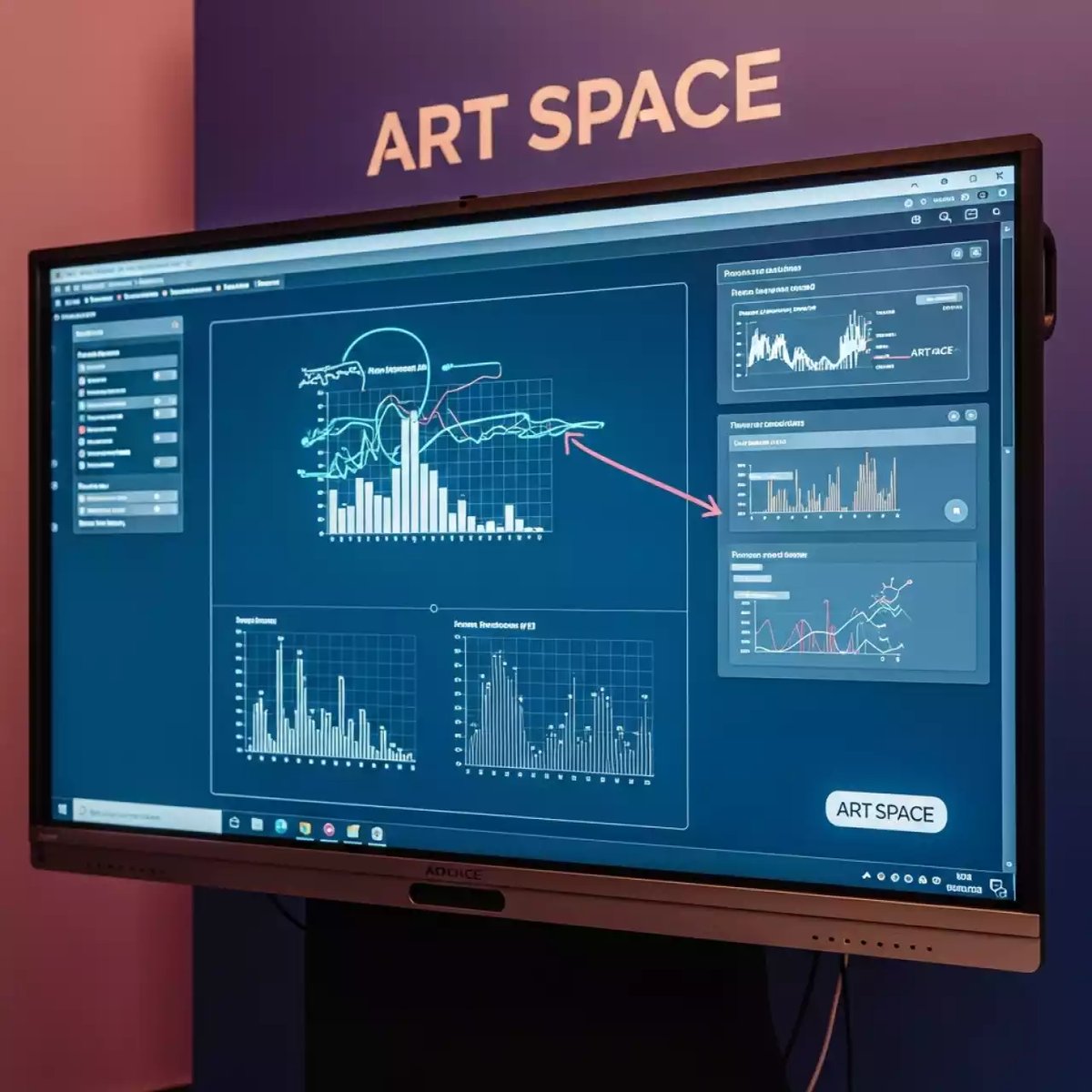 Аренда Доска интерактивная ActivBoard 378 Pro 78 дюймов ПО ActivInspire в этно-парке «Моя Россия» — ART SPACE